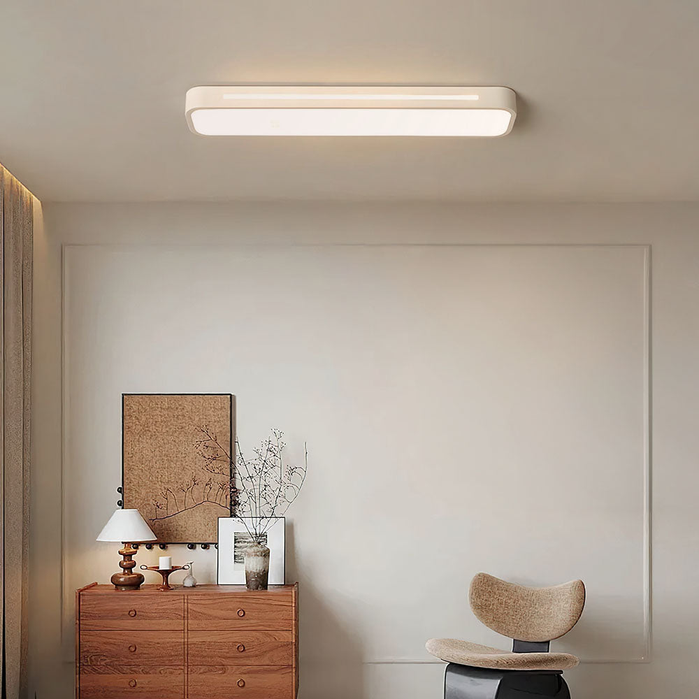 Nordiske minimalistiske lange LED-Deckenleuchte