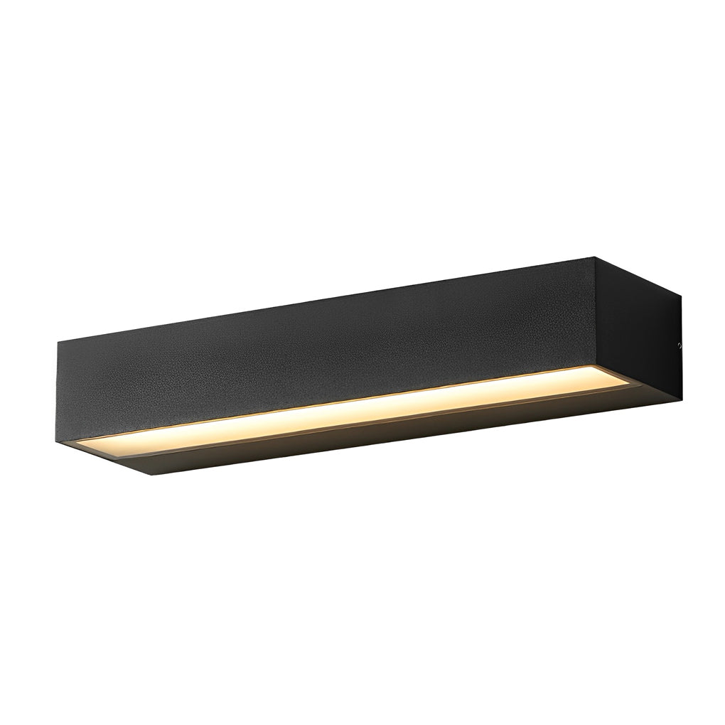 Norvo | Minimalistisk svart vanntett LED-stripe for fasadel belysning