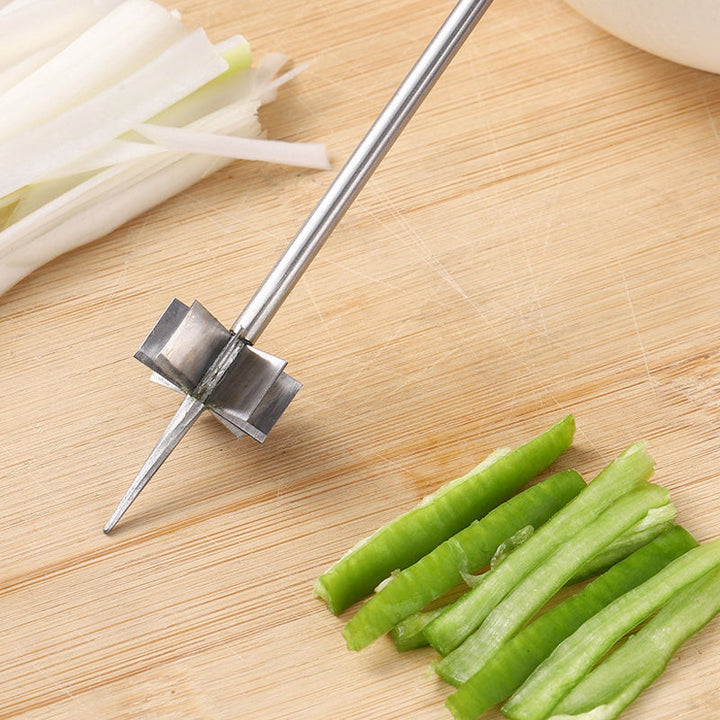 Plum Blossom Løk Cutter | Skanto