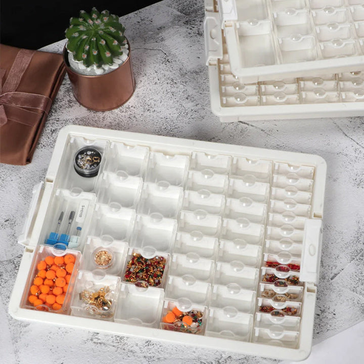 Skanto | Nail Art Box DIY Perler Smykke Oppbevaringsboks