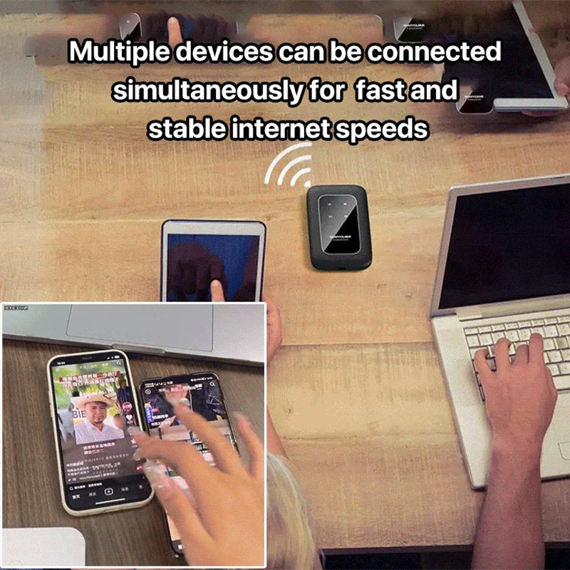 Trådløs bærbar WiFi | Skanto