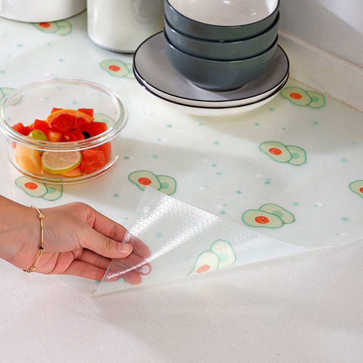 Fruktmønster tilfeldig oljeproof skapmatte | Skanto