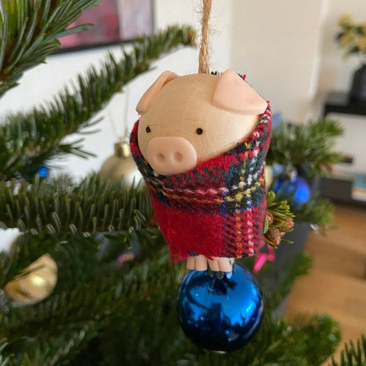 Skanto | Pre-sale > Pølser i pysjamas juledekorasjon