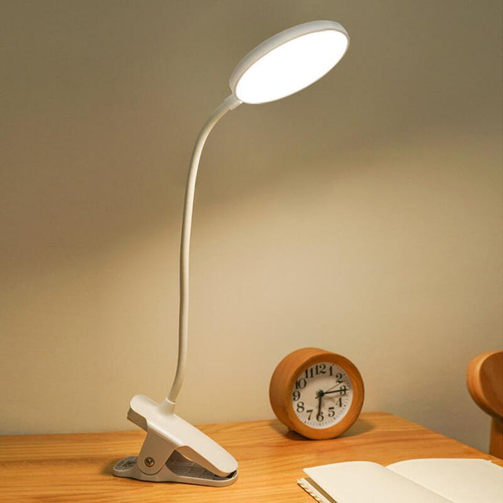 Skanto | Enkel LED-klips skrivebordslampe oppladbar øyebeskyttelse nattlys
