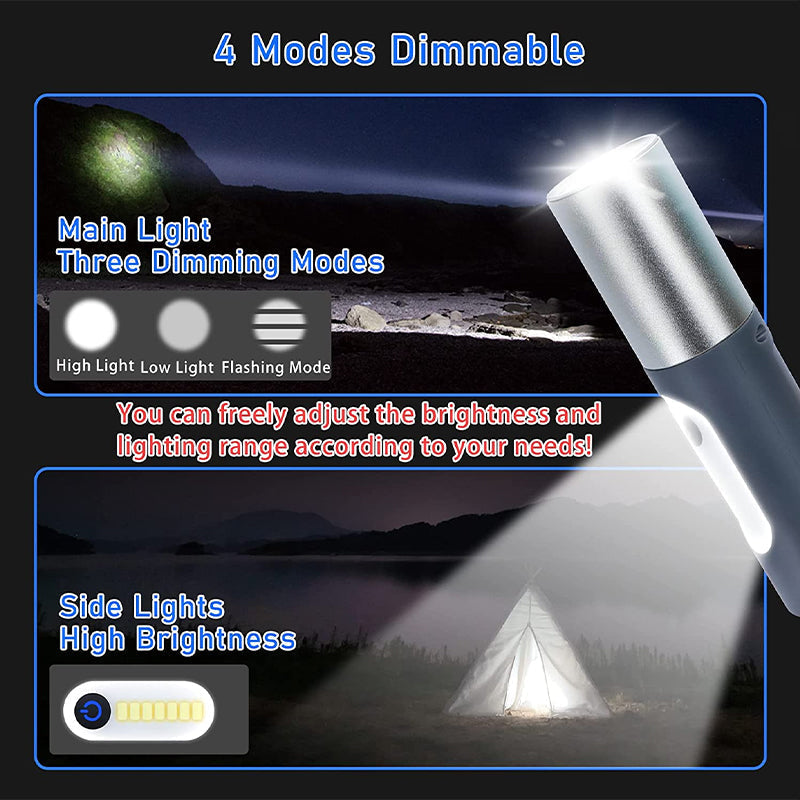 Skanto | LED Oppladbare Lommelykter