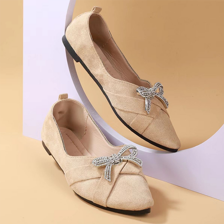 Skanto | Detachable Rhinestone Hæler med Spenne