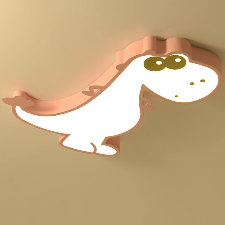 Skanto | DinoBright LED Taklampe | Kreativ Dinosaur Design | Barnerom Lampe | Varm & Hvit Lys | Dempbar