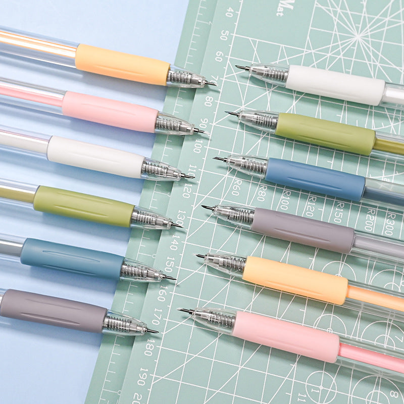 Skanto | Morandi Cartoon Pattern Student Universal Knife Pen