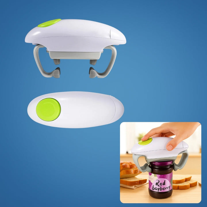 Smooth Edge Safety – Batteridrevet – Enkelt berøring – Forhindrer kutt – Ideell for eldre og kokker Skanto