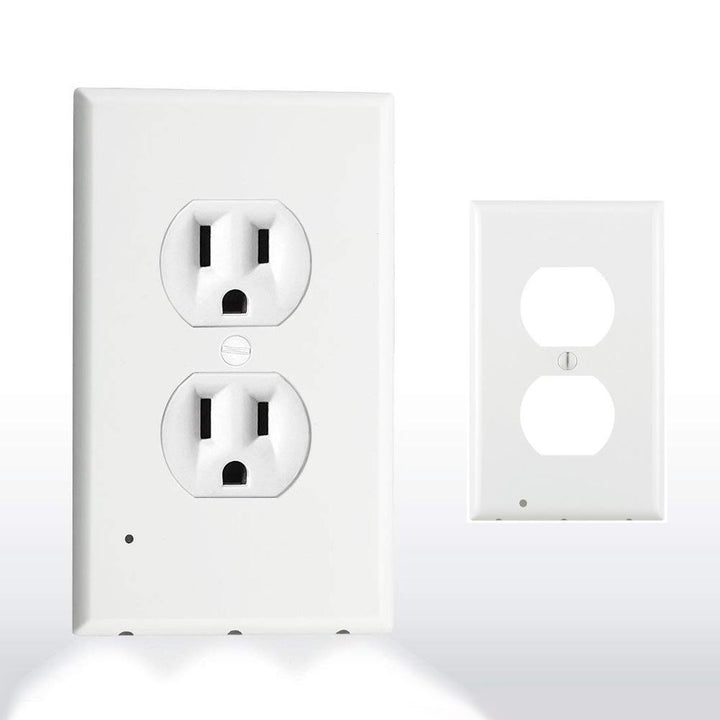 Skanto | Outlet veggplate med LED nattlys