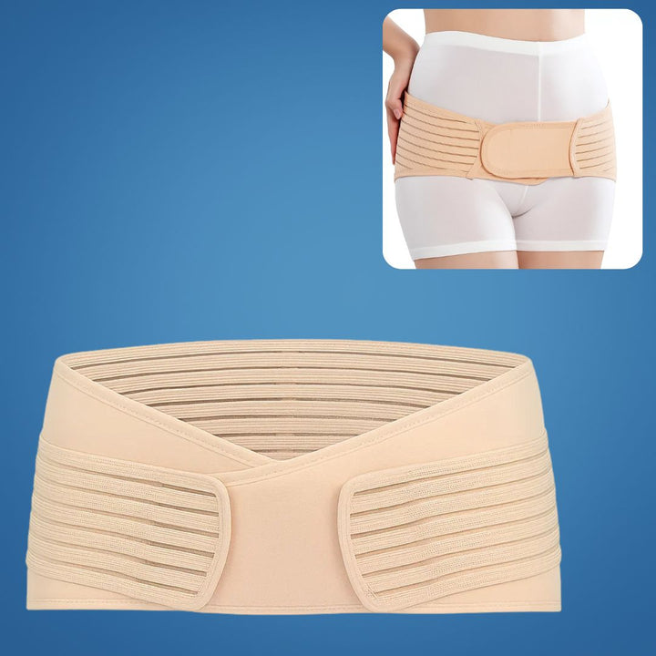 Postpartum Recovery Support – Pustende Stoff – Lindre Becken- og Ryggsmerter for Nybakte Mødre Skanto