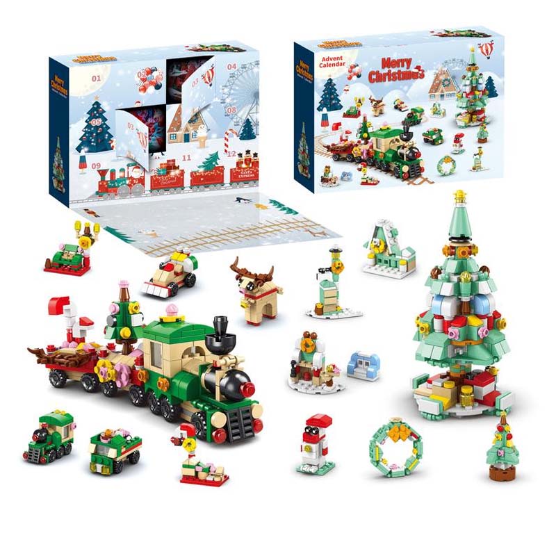 BuildJoy - Festlige Byggeklosser Adventskalender Skanto