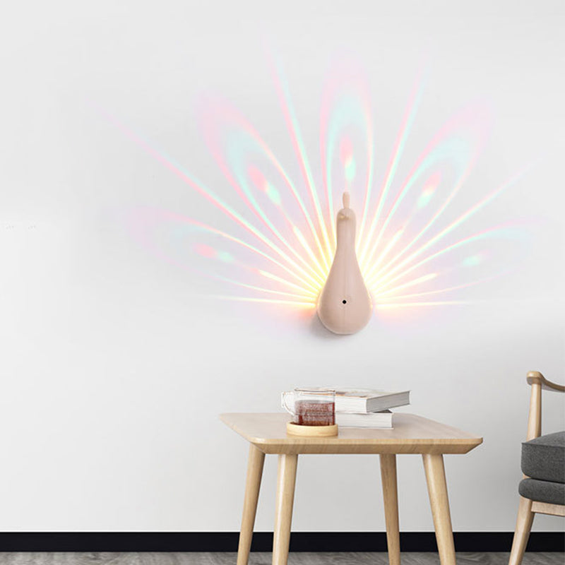 Skanto | Påfugl LED Prosjektor Vegglamper til Soverom