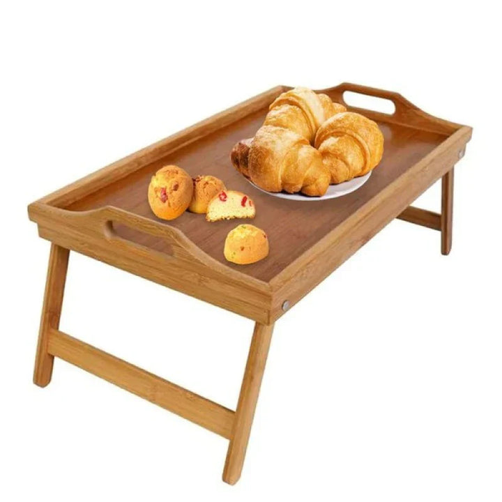 Bambus Frokostbrett Seng Bord Skanto