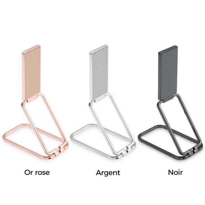 Ny sammenleggbar metalltelefonholder | Skanto
