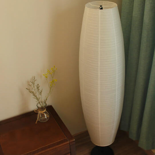 Moderne gulvlampe med dobbelt lampeskjerm – LumiTwins designlampe 137 cm høy | Skanto