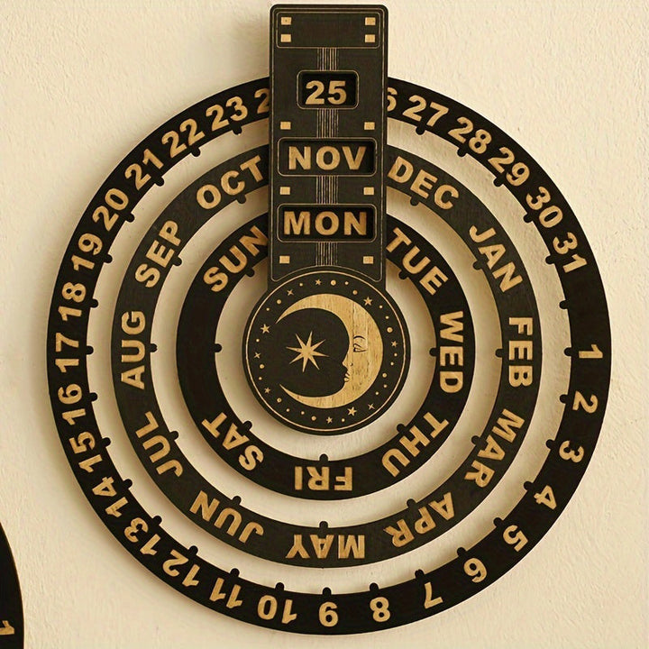 Skanto | Tre Rotasjons Sirkulær Perpetuell Kalender