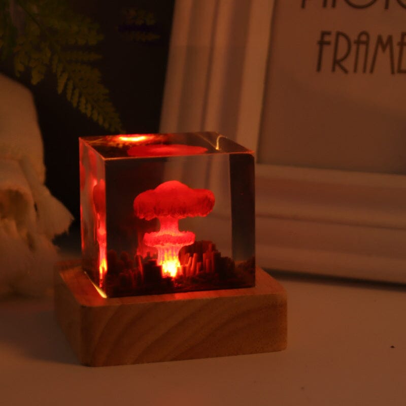 Resinlampe med eksplosive bomber | Skanto