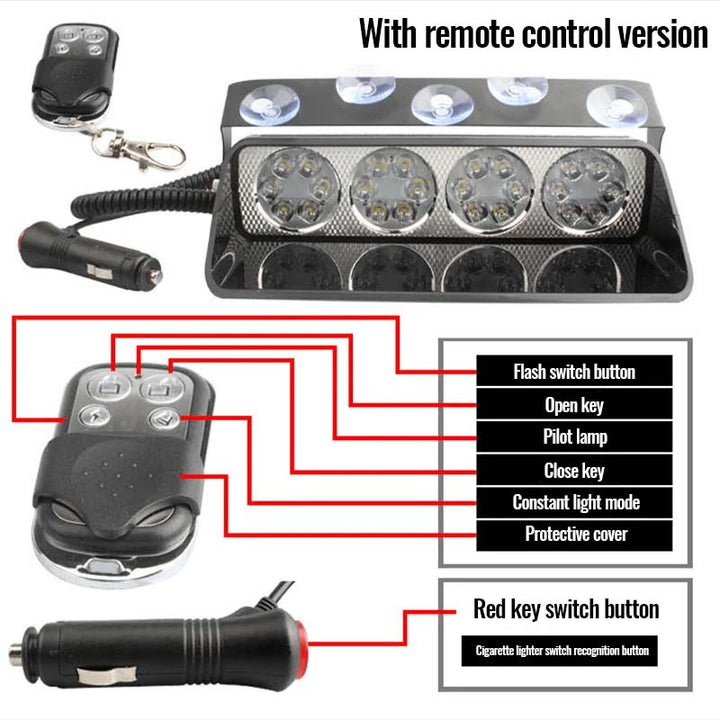 Skanto | LED-Automotive-Car-Strobe-Nødslys