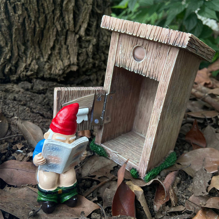 Skanto | Morsom Nisse Hage Statue