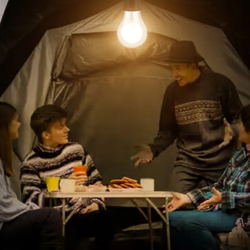 Skanto | Ny utendørs camping hengende Type-C lading retro lyspære