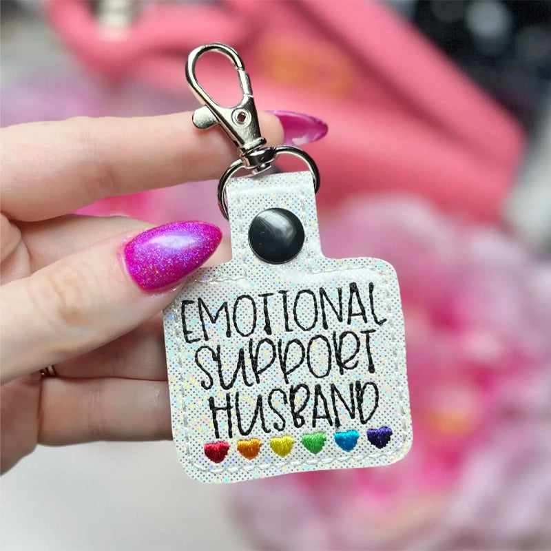Skanto | Rainbow Hearts Nøkkelring