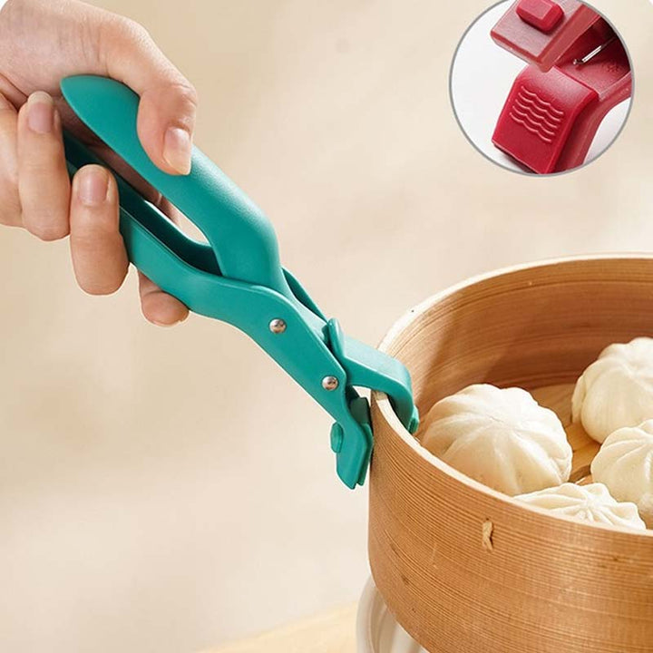 Multi-purpose anti-scalding bowl holder clip for the kitchen | Skanto