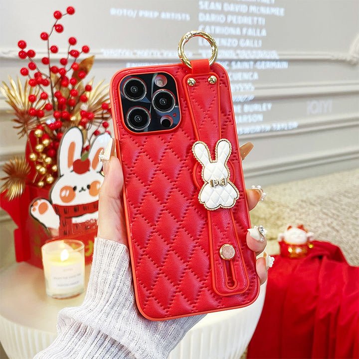 Skanto | Rabbit Wristband Case Cover For iPhone