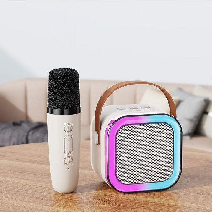 Skanto | Mini Karaoke Maskin med Trådløse Mikrofoner