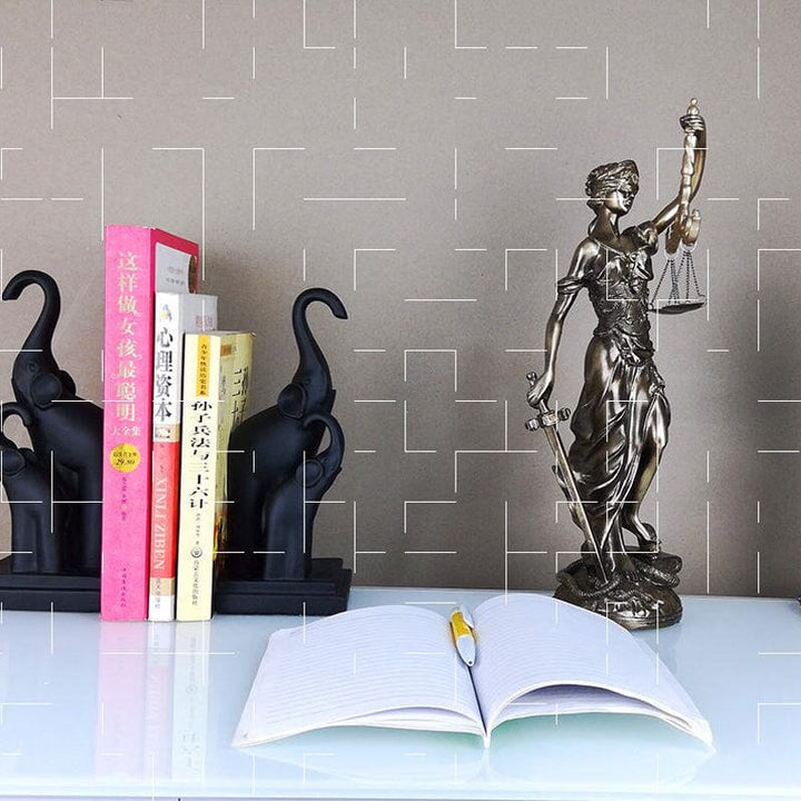 Skanto | Dekorasjon statue av rettferdighetens gudinne