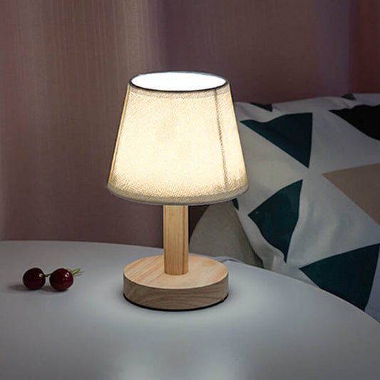 Norvo | Vintage Lin Futteral 1-Lys LED Bordlampe