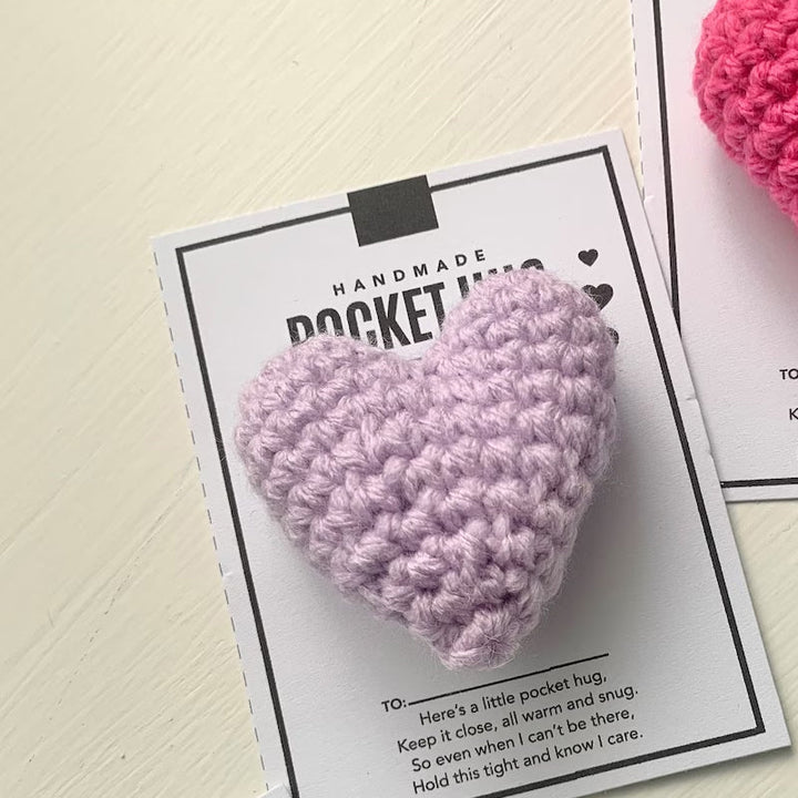Skanto | Heklet hjerteveske Klem
