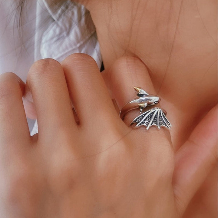 Little Dragon justerbar ring Skanto