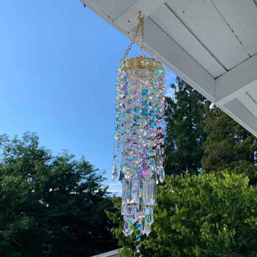 Skanto | Aurora Krystallglass Vindklokke