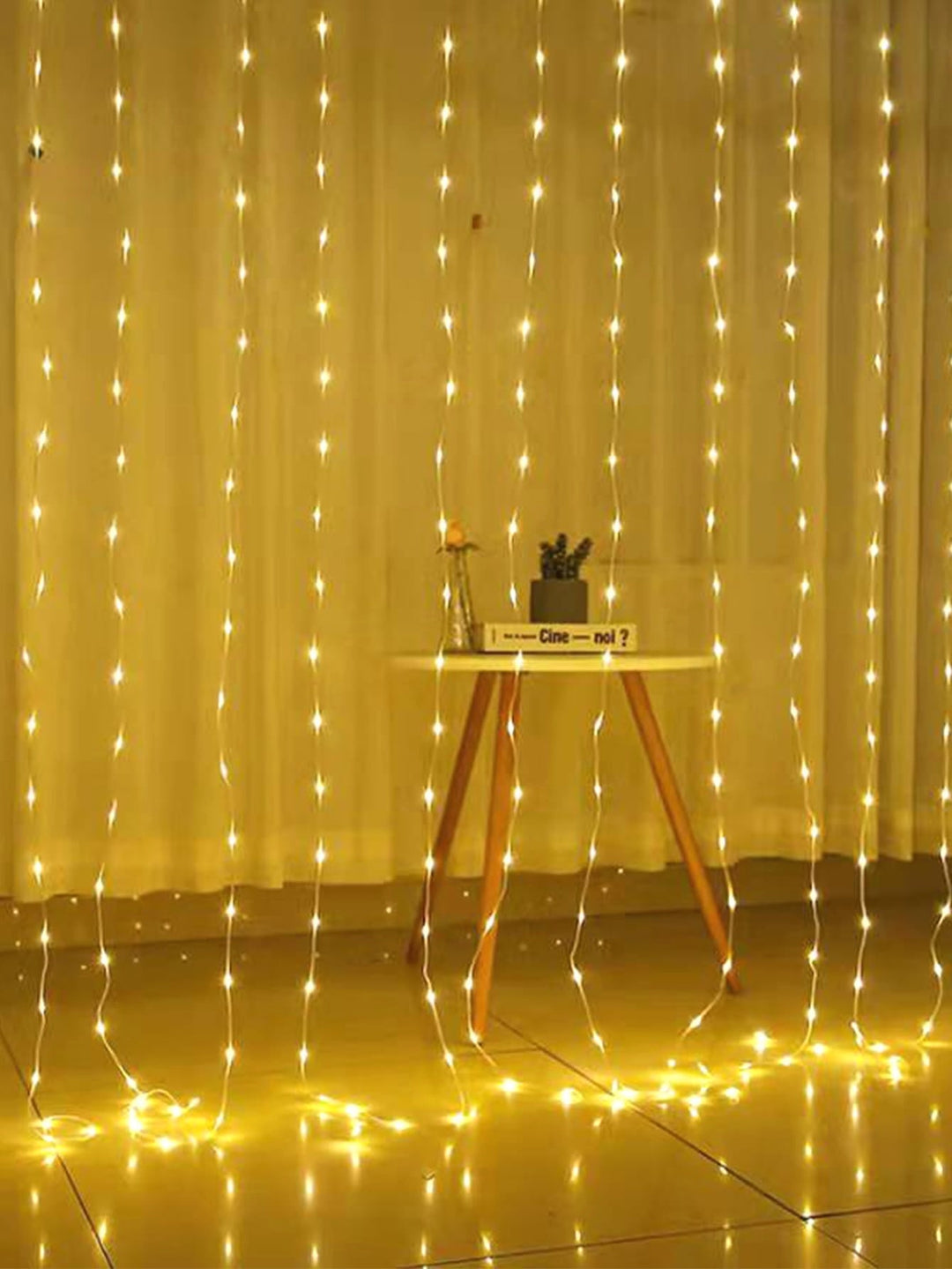 Skanto | 120 LED 2 x 2M Curtain String Lights - New Lighting