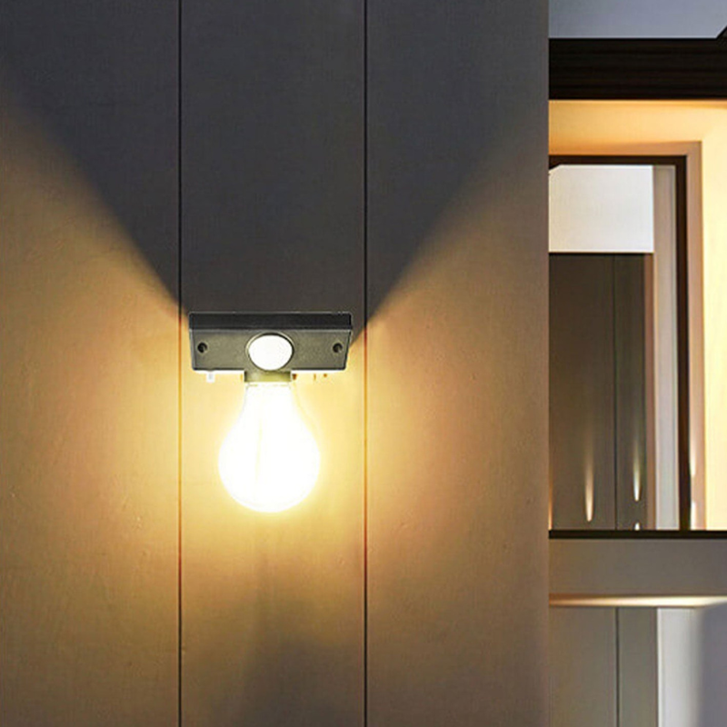 SolarGuard Vegglampe med bevegelsessensor Skanto