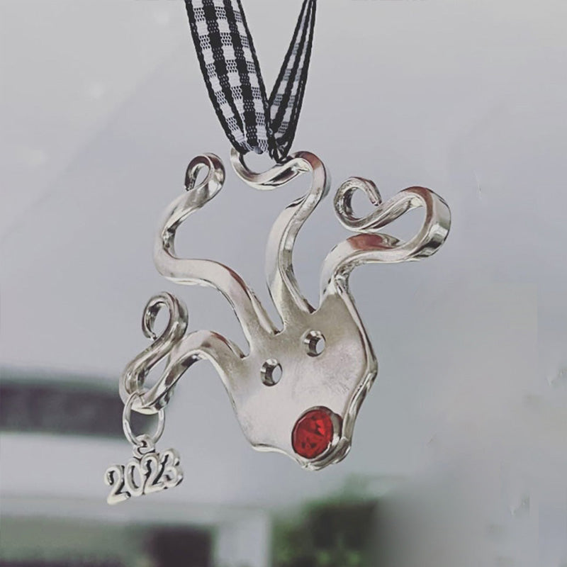 Morsom Gaffel Reinsdyr Ornament | Skanto