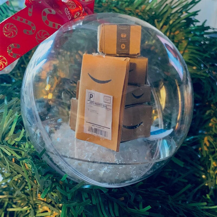 Skanto | Julepynt transparent kule