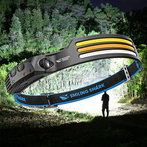 Skanto | Led USB Oppladbar Kraftig Hodelykt