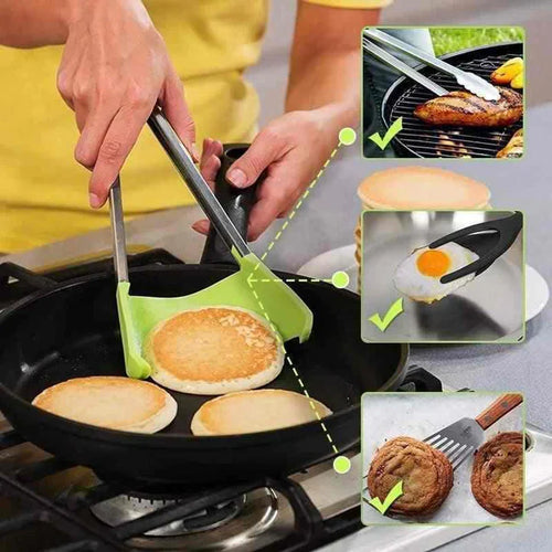Skanto | 2 i 1 kjøkken spatula og tang