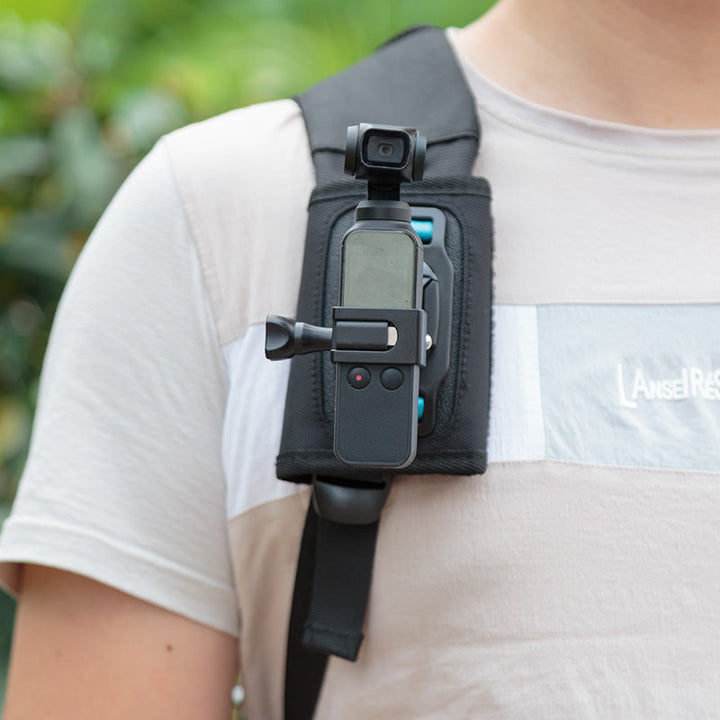 Norvo | Ryggsekkbrakettklipp Ryggsekkholderadaptersett, kompatibel med DJI Osmo Pocket