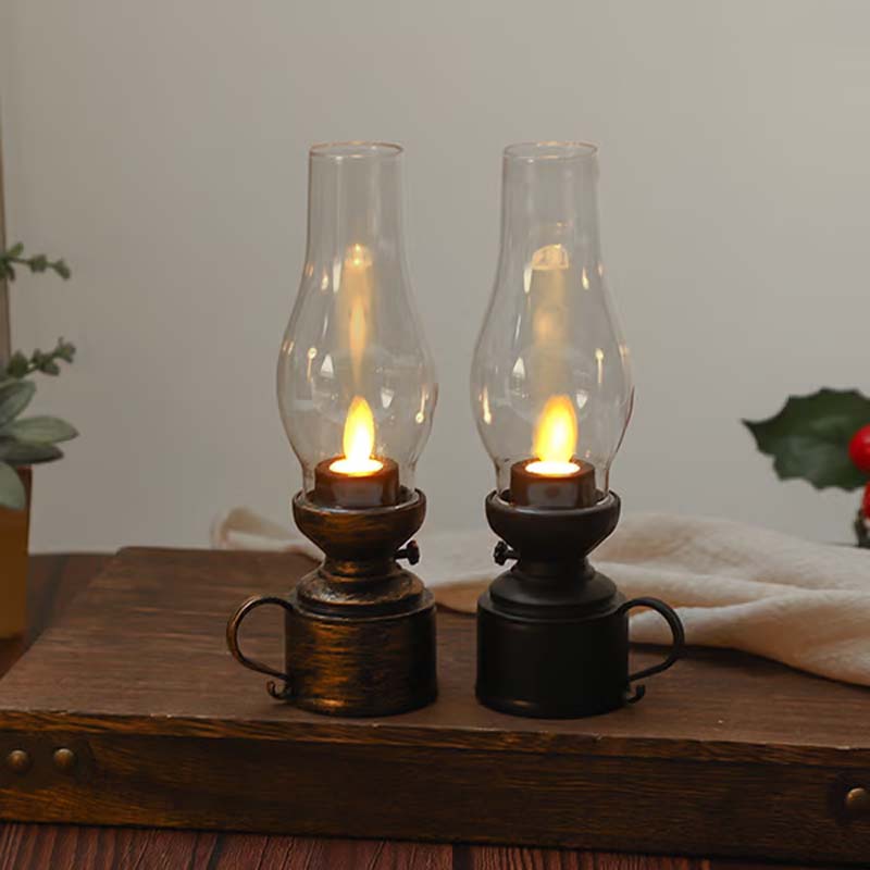 Elektronisk LED Vintage Oljelampe | Skanto