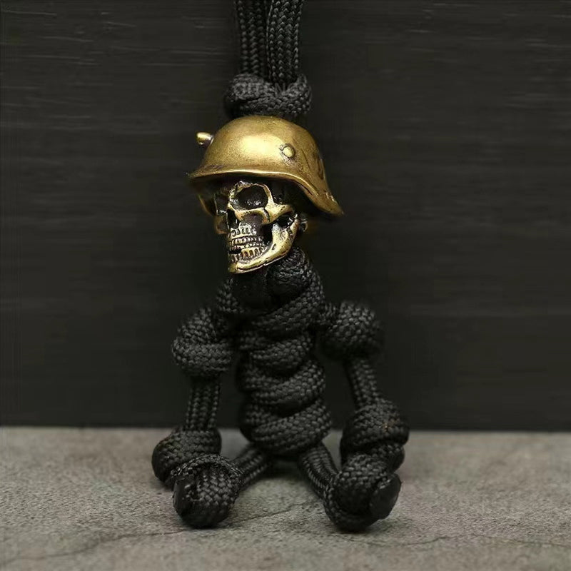 Skanto | Skjelettsoldat Paracord Nøkkelring