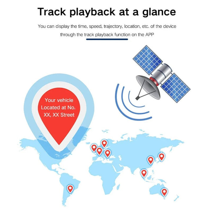 Skanto | GPS Tracker Sterkere magnetisk bil kjøretøy sporing