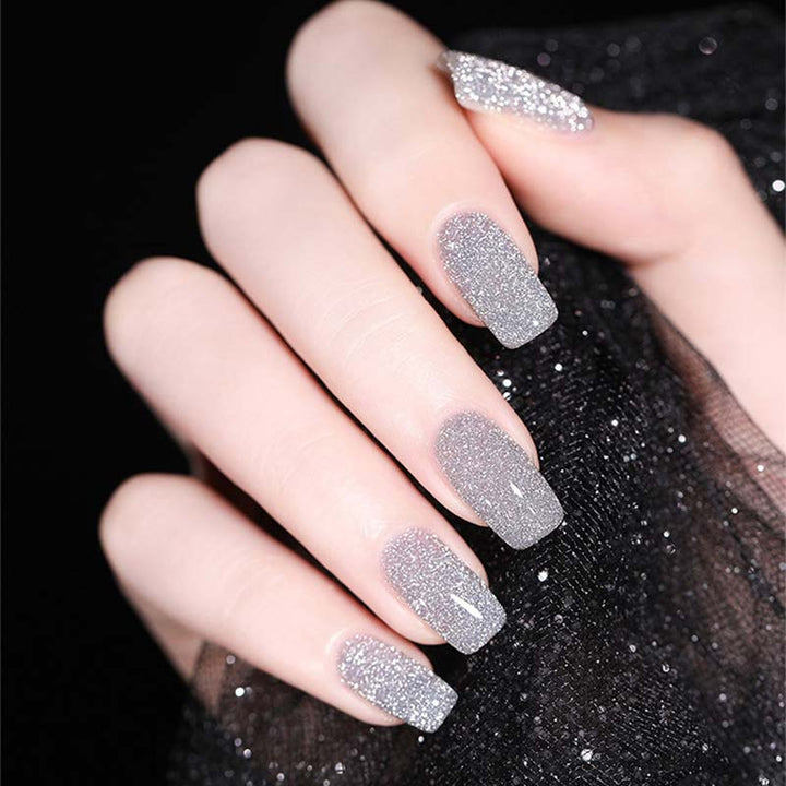Høy tetthet glitter neglelakk gel | Skanto