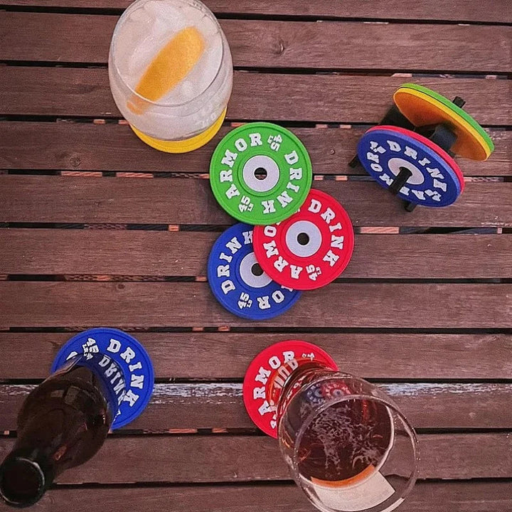Vektskive Coaster Sett med 4 | Skanto