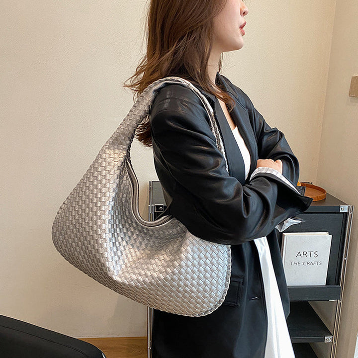 Elegant vevd bag for kvinner | Skanto