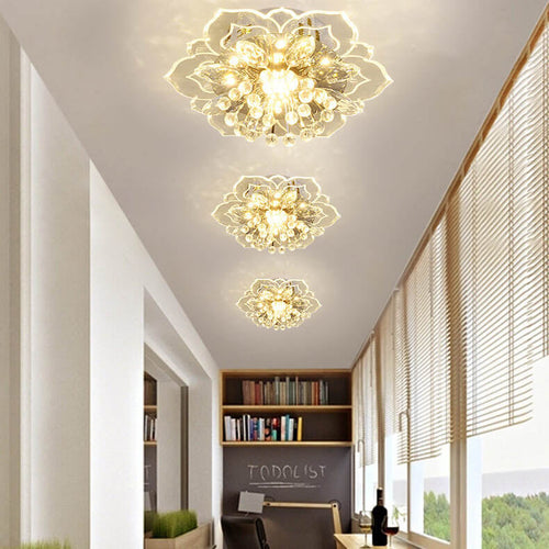 Karnz GlowPetal | LED krystall stift lampe | Blomstform, RGB Fargeveksling & energieffektiv