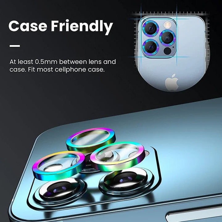 Skanto | Fargerik Safir Linsebeskytter for iPhone