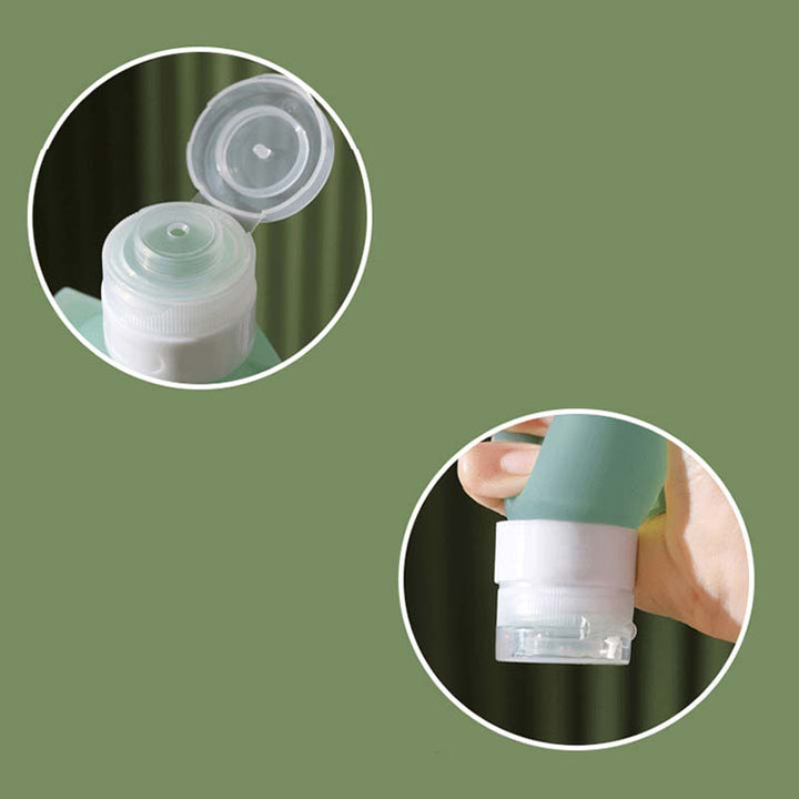 Skanto | Portable reiseflaske laget av silikon med stor diameter
